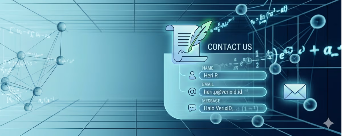 Visualisasi arsip dokumen digital yang dilindungi sidik jari matematis